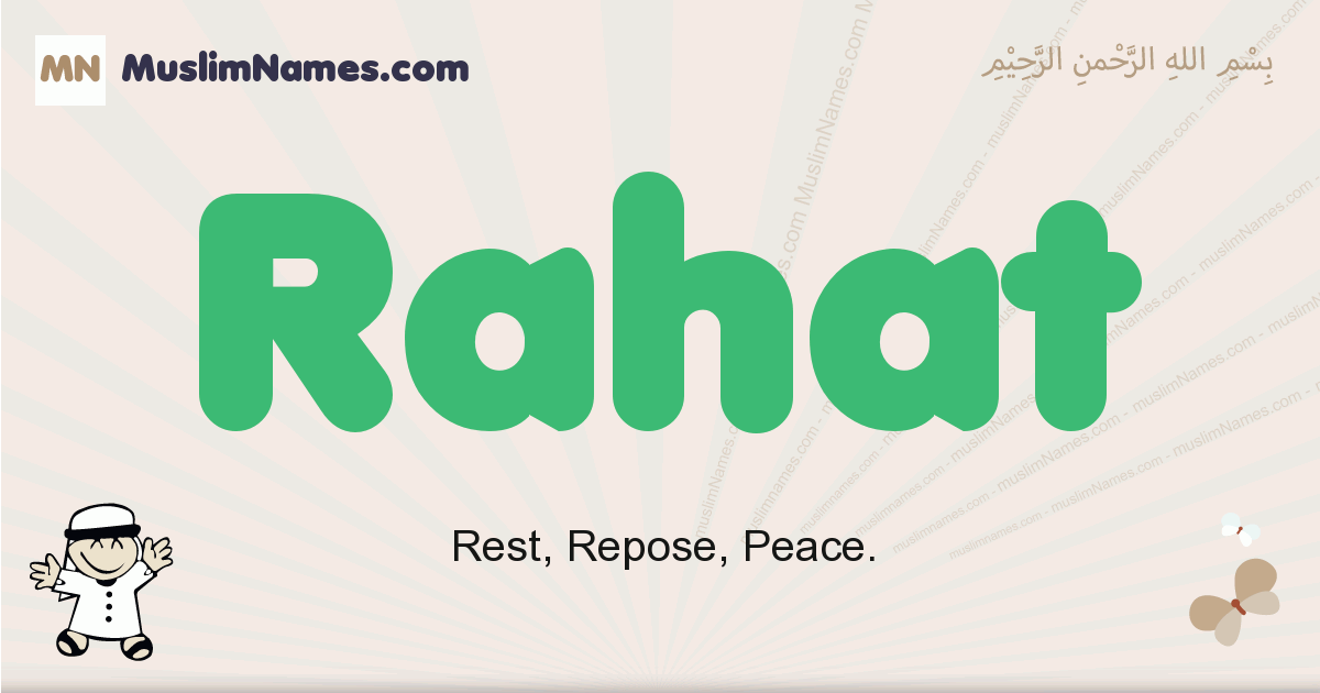 Rahat Meaning Of The Muslim Baby Name Rahat