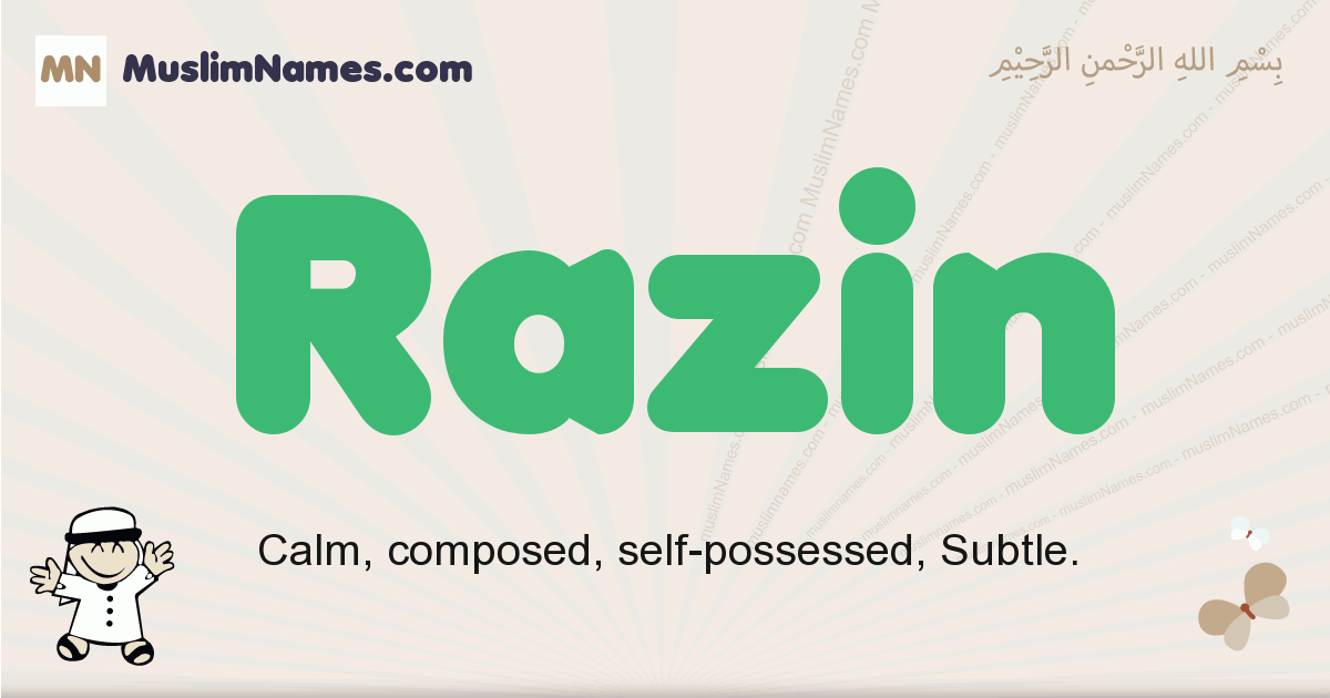 Razin Meaning Of The Muslim Baby Name Razin