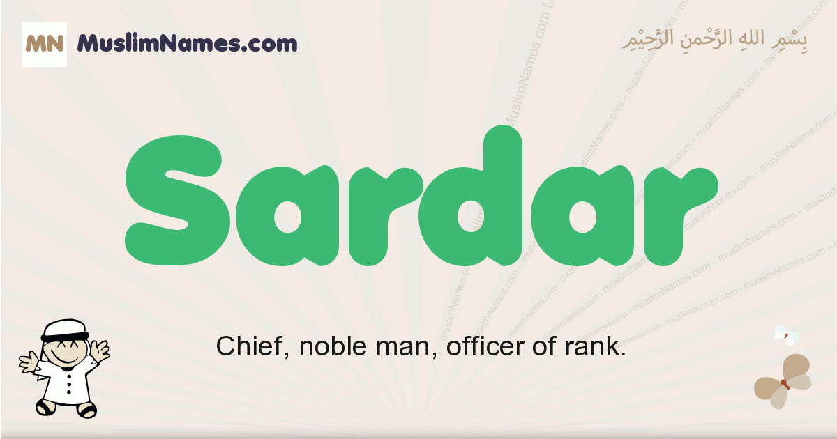 Sardar Meaning In English Dictionary