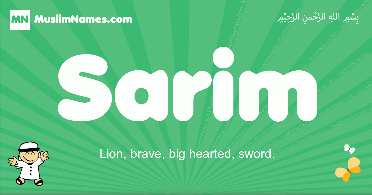 Sarim Meaning, Arabic Muslim name Sarim Meaning