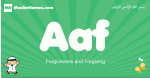 Aaf arabic boys name and meaning, quranic boys name Aaf