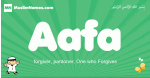 Aafa arabic boys name and meaning, quranic boys name Aafa