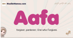 Aafa muslim girls name and meaning, islamic girls name Aafa