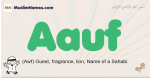 Aauf muslim boys name and meaning, islamic boys name Aauf