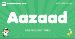 Aazaad arabic boys name and meaning, quranic boys name Aazaad