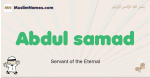 Abdul-samad muslim boys name and meaning, islamic boys name Abdul-samad