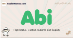 Abi muslim boys name and meaning, islamic boys name Abi