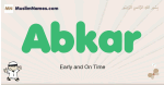 Abkar muslim boys name and meaning, islamic boys name Abkar