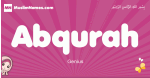 Abqurah arabic girls name and meaning, muslim girl name Abqurah