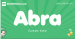 Abra arabic girl name and meaning, quranic girls name Abra