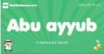 Abu-ayyub arabic boys name and meaning, quranic boys name Abu-ayyub