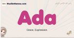 Ada muslim girls name and meaning, islamic girls name Ada