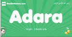 Adara arabic girl name and meaning, quranic girls name Adara