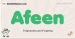 Afeen muslim boys name and meaning, islamic boys name Afeen