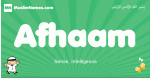 Afhaam arabic boys name and meaning, quranic boys name Afhaam