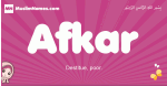 Afkar arabic girls name and meaning, quranic girls name Afkar