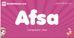 Afsa arabic girls name and meaning, quranic girls name Afsa