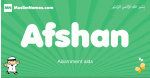 Afshan arabic boys name and meaning, quranic boys name Afshan