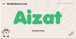 Aizat muslim boys name and meaning, islamic boys name Aizat