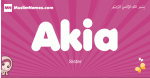 Akia arabic girls name and meaning, muslim girl name Akia