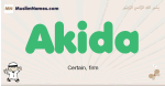 Akida muslim boys name and meaning, islamic boys name Akida