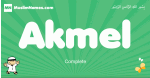 Akmel arabic boys name and meaning, quranic boys name Akmel