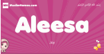 Aleesa arabic girls name and meaning, muslim girl name Aleesa