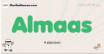 Almaas muslim boys name and meaning, islamic boys name Almaas