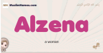 Alzena muslim girls name and meaning, islamic girls name Alzena
