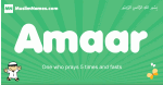 Amaar arabic boys name and meaning, quranic boys name Amaar