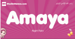 Amaya arabic girls name and meaning, muslim girl name Amaya