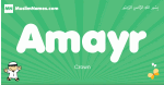 Amayr arabic boys name and meaning, quranic boys name Amayr