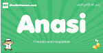 Anasi arabic boys name and meaning, quranic boys name Anasi