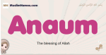 Anaum muslim girls name and meaning, islamic girls name Anaum