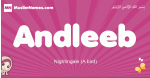 Andleeb arabic girls name and meaning, muslim girl name Andleeb