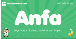 Anfa arabic boys name and meaning, quranic boys name Anfa