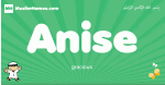 Anise arabic boys name and meaning, quranic boys name Anise