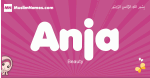 Anja arabic girls name and meaning, muslim girl name Anja