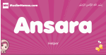 Ansara arabic girls name and meaning, muslim girl name Ansara