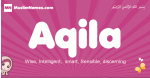 Aqila arabic girls name and meaning, muslim girl name Aqila