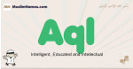 Aql muslim boys name and meaning, islamic boys name Aql