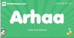 Arhaa arabic girl name and meaning, quranic girls name Arhaa
