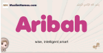 Aribah muslim girls name and meaning, islamic girls name Aribah