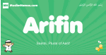 Arifin arabic boys name and meaning, quranic boys name Arifin