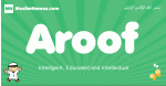 Aroof arabic boys name and meaning, quranic boys name Aroof