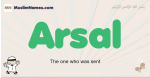 Arsal muslim boys name and meaning, islamic boys name Arsal