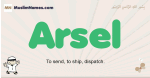 Arsel muslim boys name and meaning, islamic boys name Arsel