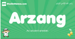 Arzang arabic boys name and meaning, quranic boys name Arzang