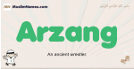 Arzang muslim boys name and meaning, islamic boys name Arzang