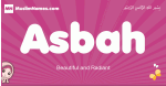 Asbah arabic girls name and meaning, quranic girls name Asbah